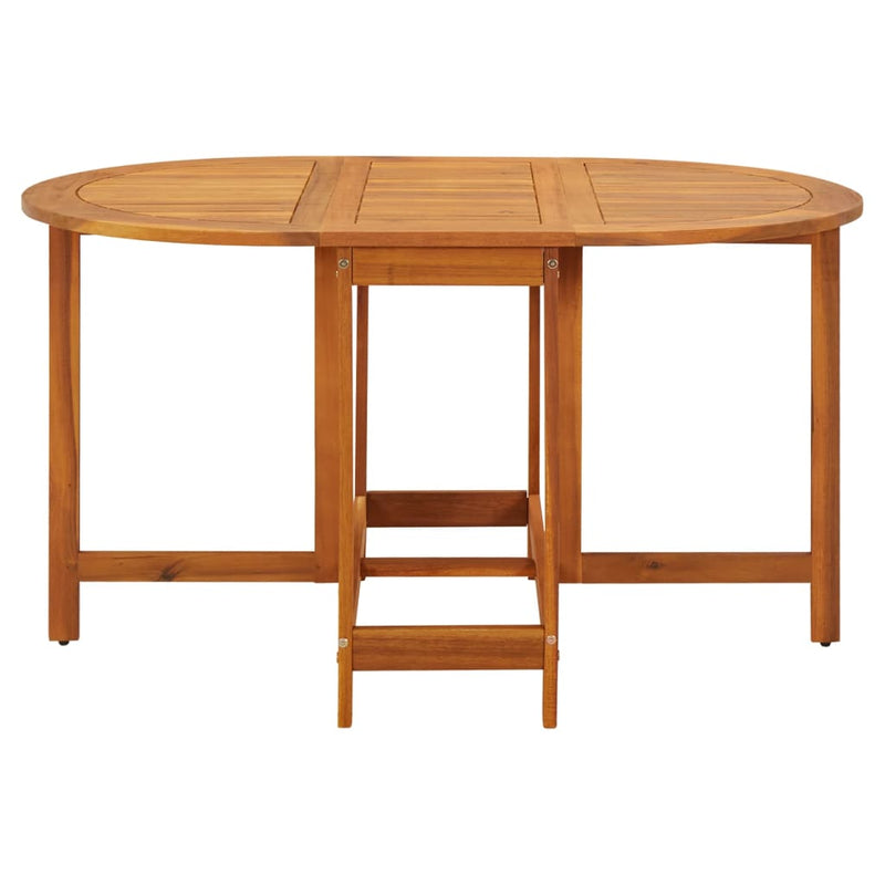Tuintafel 130x90x72 cm massief acaciahout