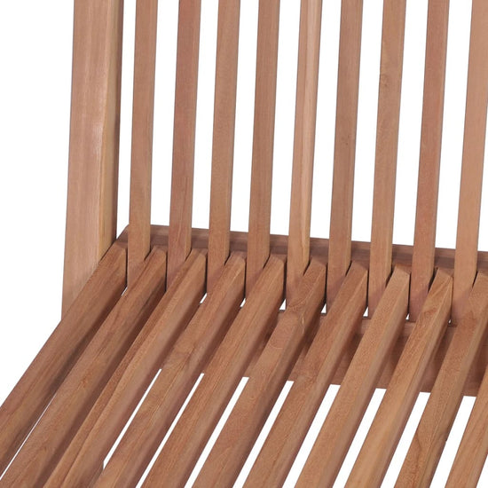 Tuinstoelen inklapbaar 4 st massief teakhout MeubelReus