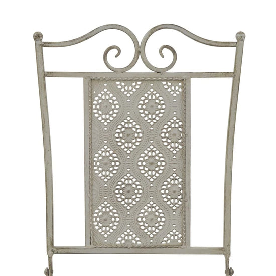 3-delige Bistroset staal grijs MeubelReus