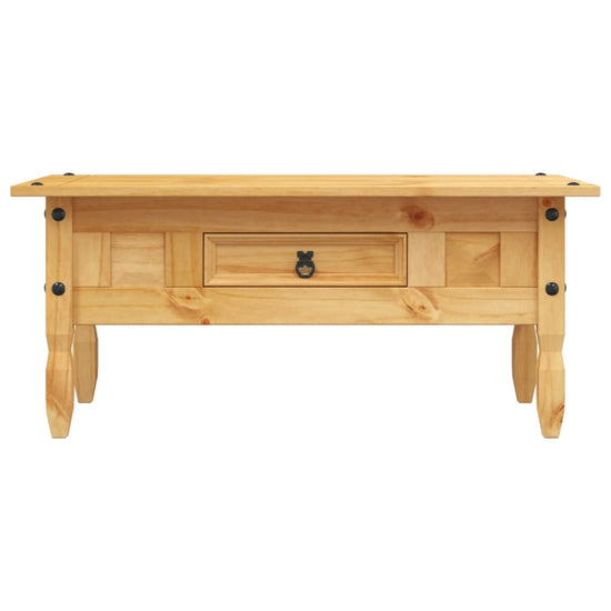 Salontafel Mexicaans grenenhout Corona-stijl 100x60x45 cm MeubelReus
