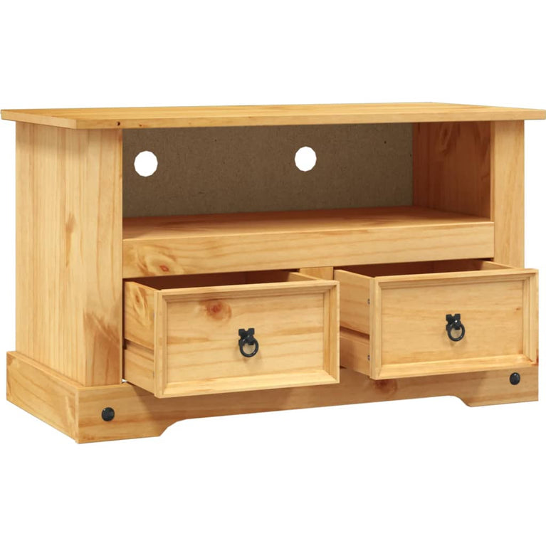 Tv-meubel Mexicaans grenenhout Corona-stijl 91x43x56 cm MeubelReus