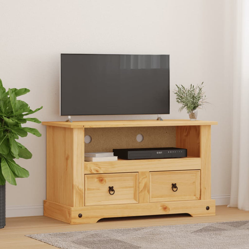 Tv-meubel Mexicaans grenenhout Corona-stijl 91x43x56 cm MeubelReus