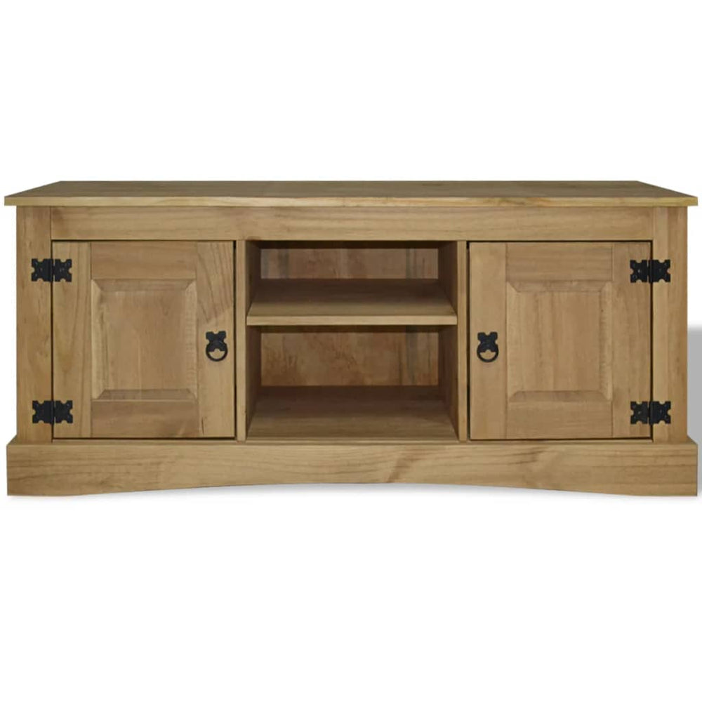 Tv-meubel Mexicaans grenenhout Corona-stijl 120x40x52 cm MeubelReus