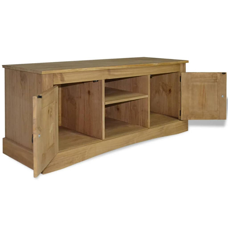 Tv-meubel Mexicaans grenenhout Corona-stijl 120x40x52 cm MeubelReus