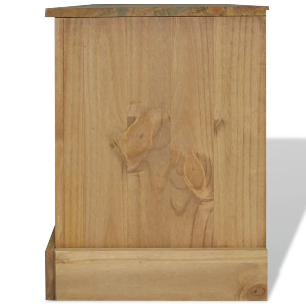 Tv-meubel Mexicaans grenenhout Corona-stijl 120x40x52 cm MeubelReus