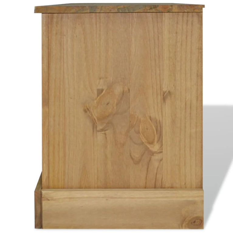 Tv-meubel Mexicaans grenenhout Corona-stijl 120x40x52 cm MeubelReus