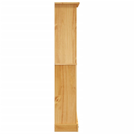 Boekenkast grenenhout met 4 planken Corona-stijl 81x29x150 cm MeubelReus