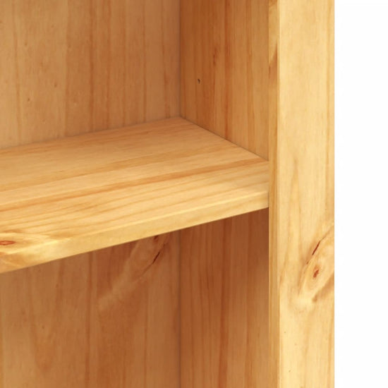Boekenkast grenenhout met 4 planken Corona-stijl 81x29x150 cm MeubelReus