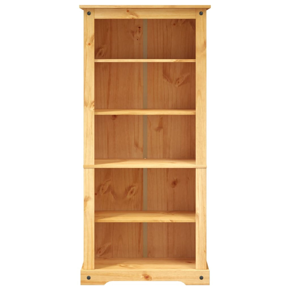 Boekenkast met 5 planken Corona-stijl 81x40x170 cm grenenhout MeubelReus