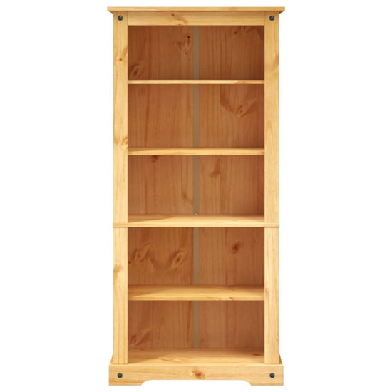 Boekenkast met 5 planken Corona-stijl 81x40x170 cm grenenhout MeubelReus