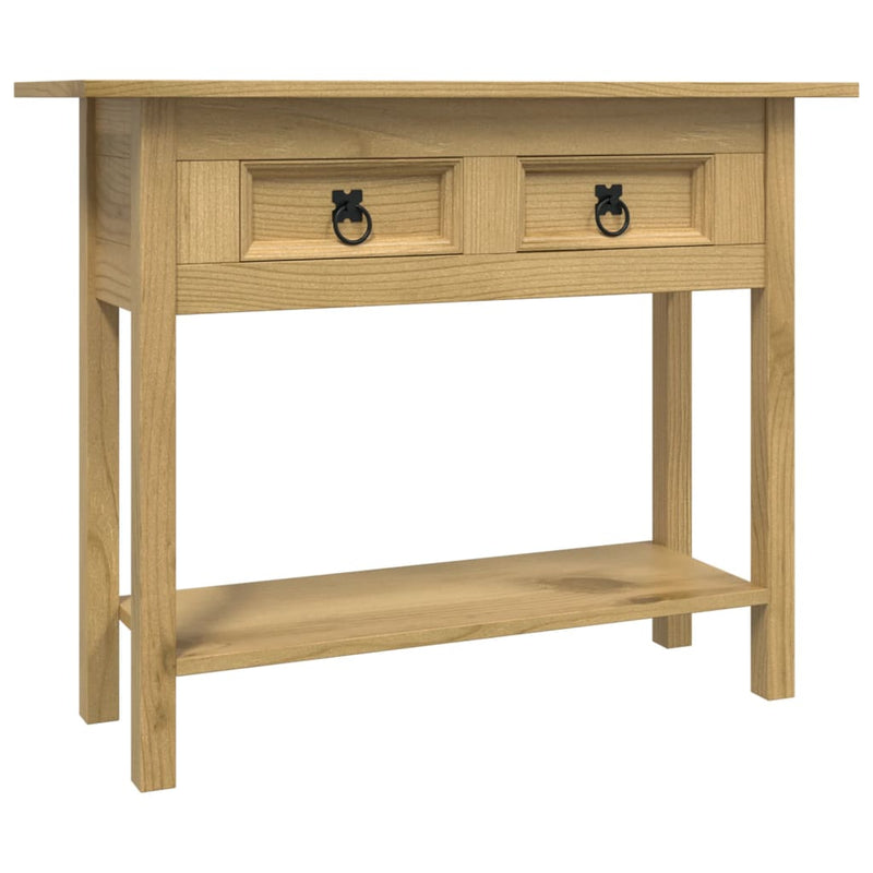 Wandtafel Mexicaans grenenhout Corona-stijl 93x34,5x73 cm MeubelReus