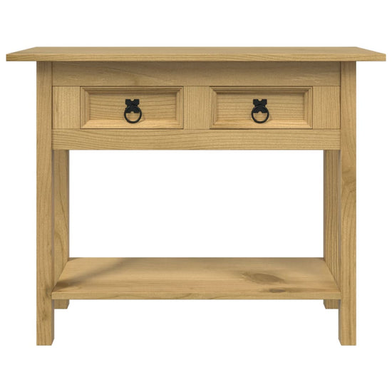 Wandtafel Mexicaans grenenhout Corona-stijl 93x34,5x73 cm MeubelReus