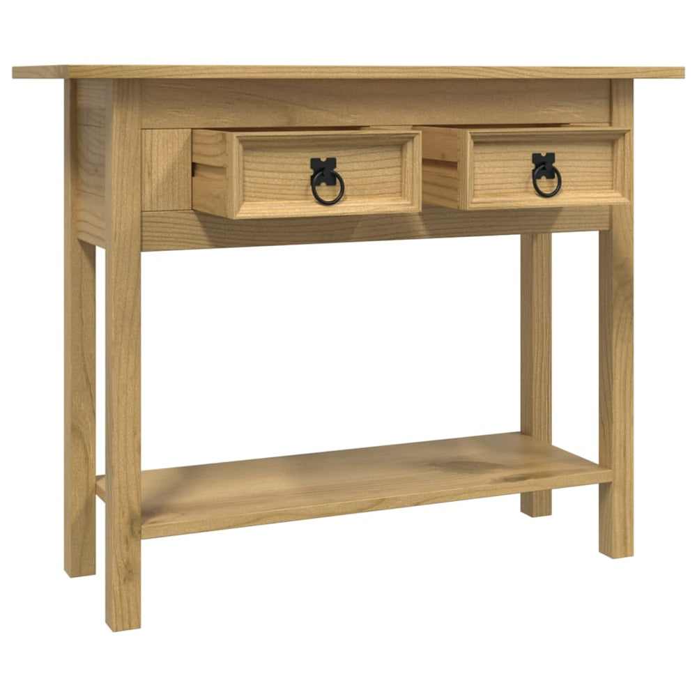 Wandtafel Mexicaans grenenhout Corona-stijl 93x34,5x73 cm MeubelReus