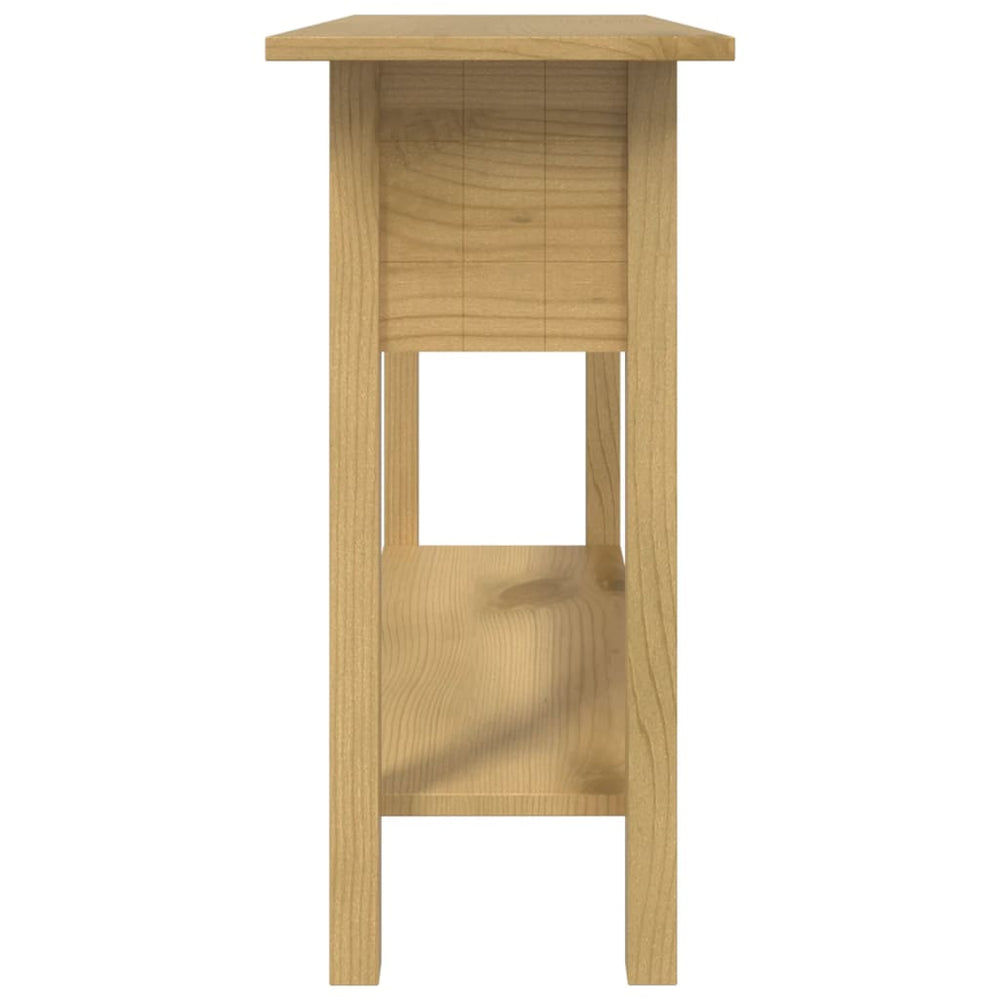 Wandtafel Mexicaans grenenhout Corona-stijl 93x34,5x73 cm MeubelReus