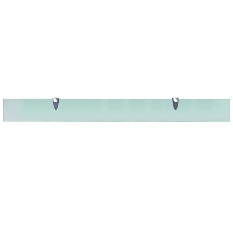 Zwevend schap 100x10 cm 8 mm glas MeubelReus