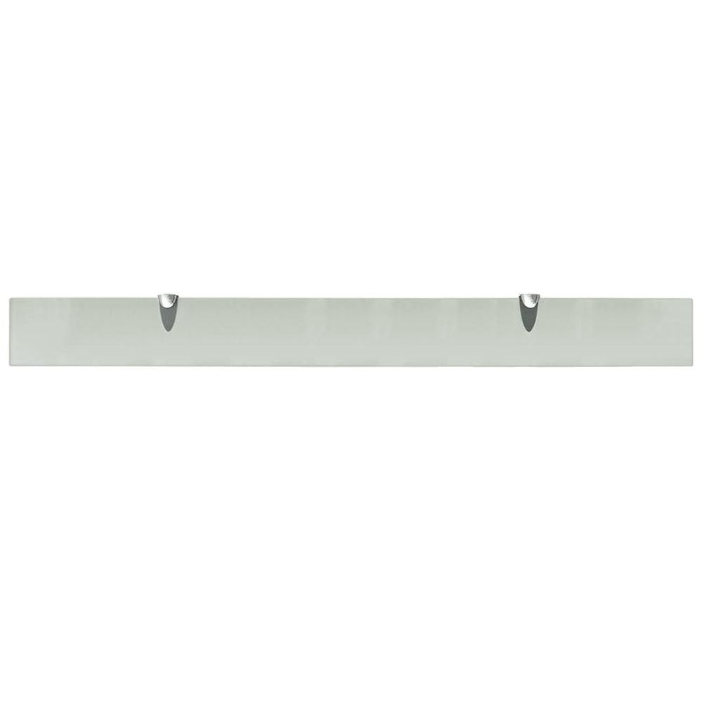 Zwevend schap 100x10 cm 8 mm glas MeubelReus