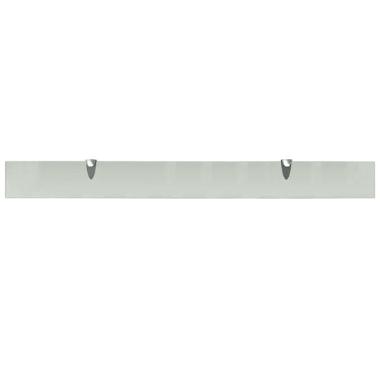 Zwevend schap 100x10 cm 8 mm glas MeubelReus