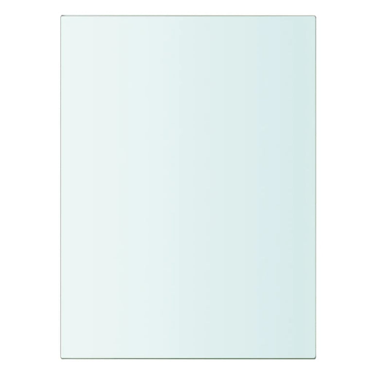 Wandschap transparant 20x15 cm glas MeubelReus