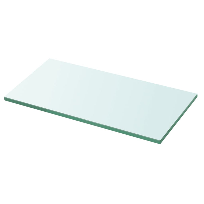 Wandschap transparant 30x12 cm glas MeubelReus