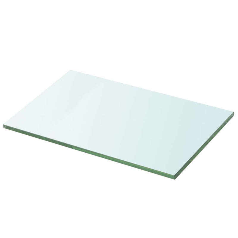 Wandschap transparant 30x20 cm glas MeubelReus