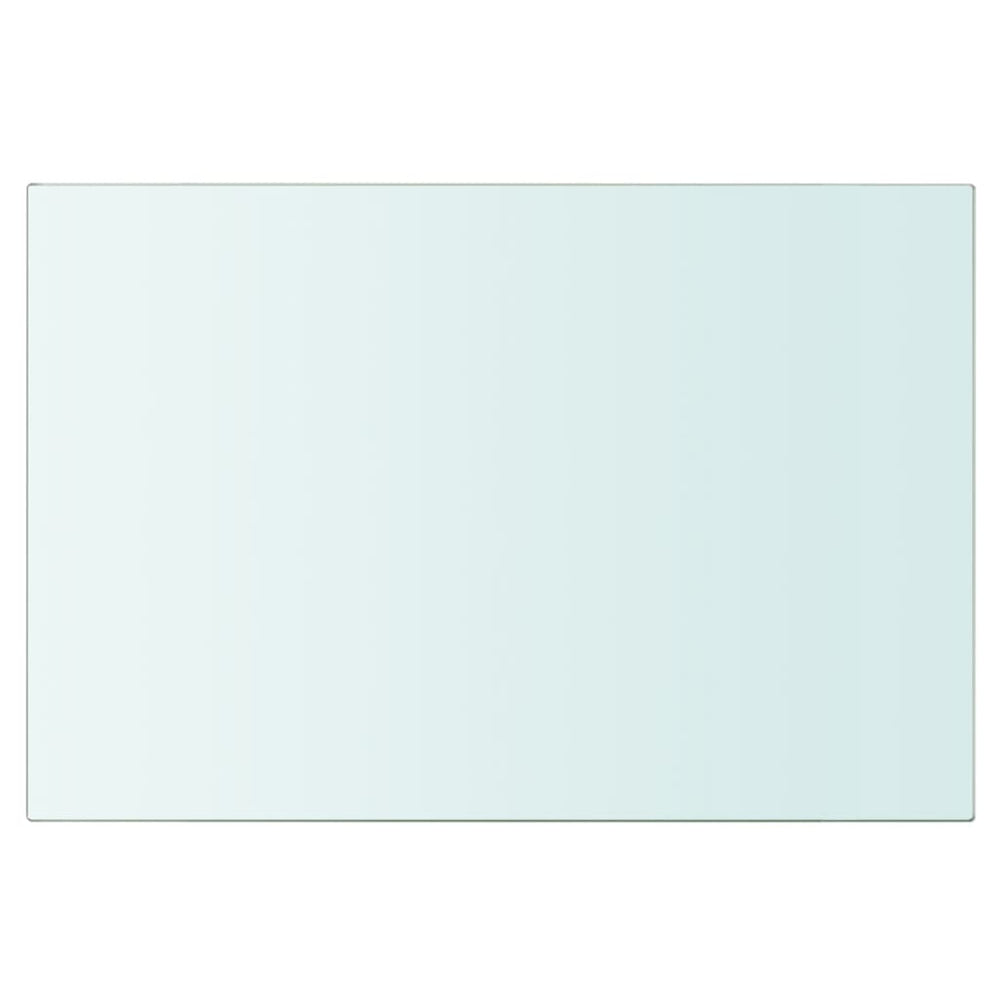 Wandschap transparant 30x20 cm glas MeubelReus