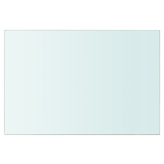 Wandschap transparant 30x20 cm glas MeubelReus