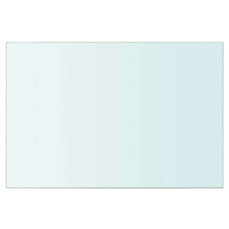 Wandschap transparant 30x20 cm glas MeubelReus