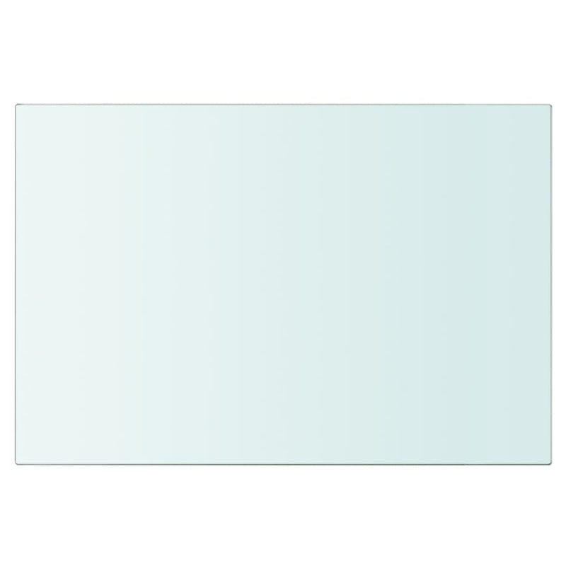 Wandschap transparant 30x20 cm glas MeubelReus