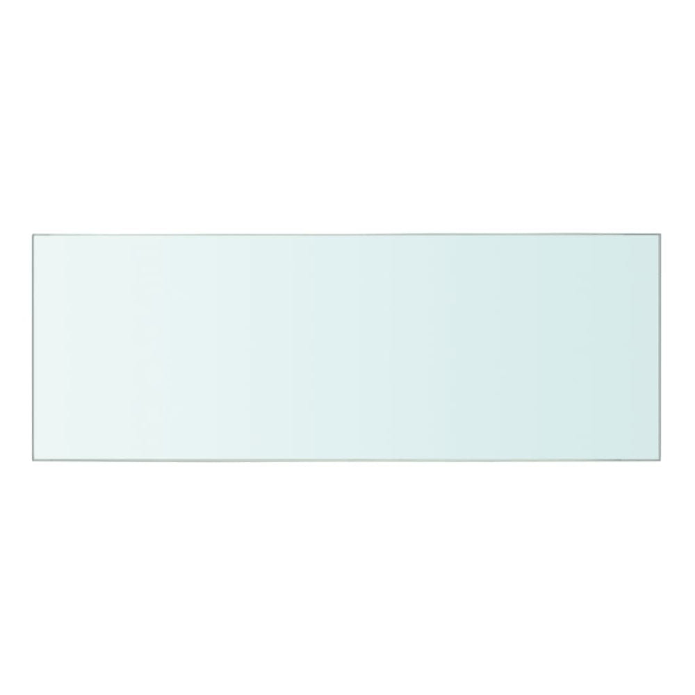 Wandschap transparant 40x12 cm glas MeubelReus