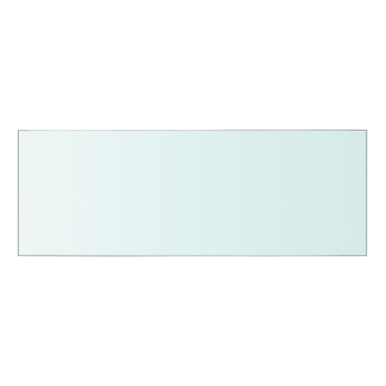 Wandschap transparant 40x12 cm glas MeubelReus