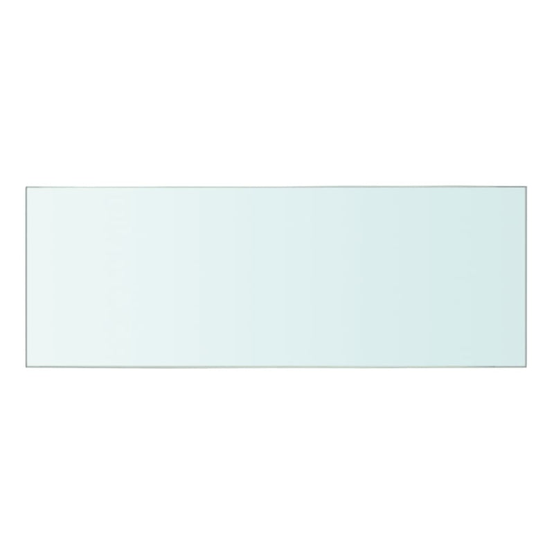 Wandschap transparant 40x12 cm glas MeubelReus