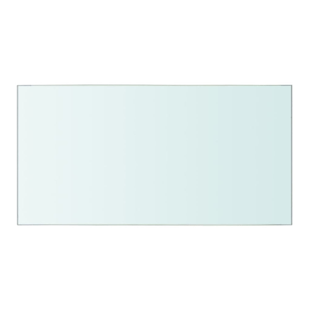 Wandschap transparant 40x20 cm glas MeubelReus