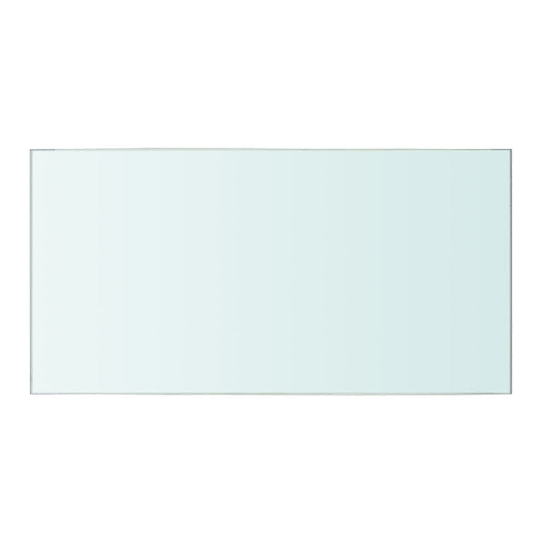 Wandschap transparant 40x20 cm glas MeubelReus