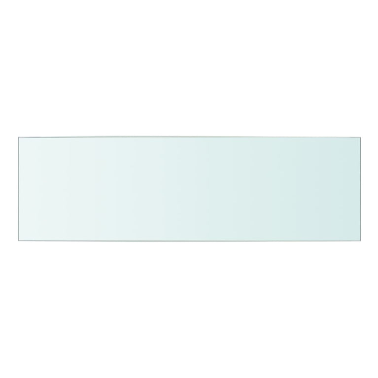 Wandschap transparant 50x15 cm glas MeubelReus
