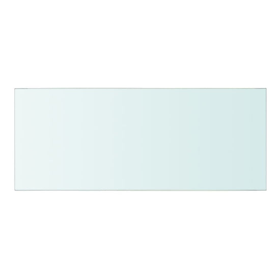 Wandschap transparant 50x20 cm glas MeubelReus