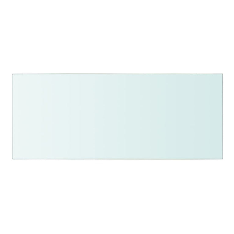 Wandschap transparant 50x20 cm glas MeubelReus