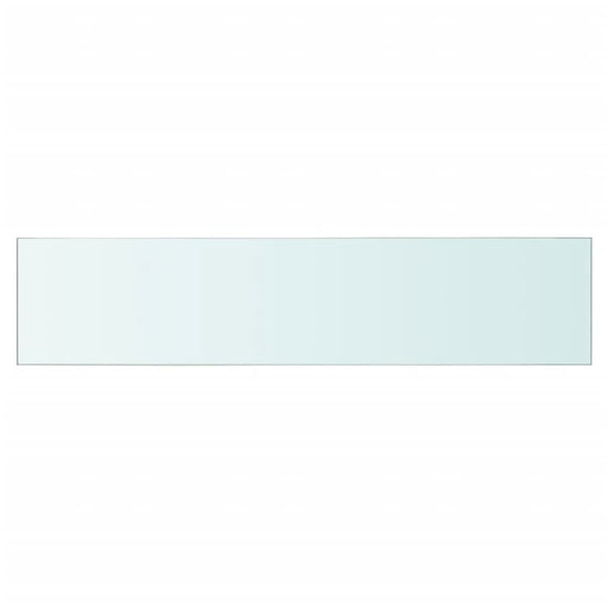 Wandschap transparant 60x12 cm glas MeubelReus
