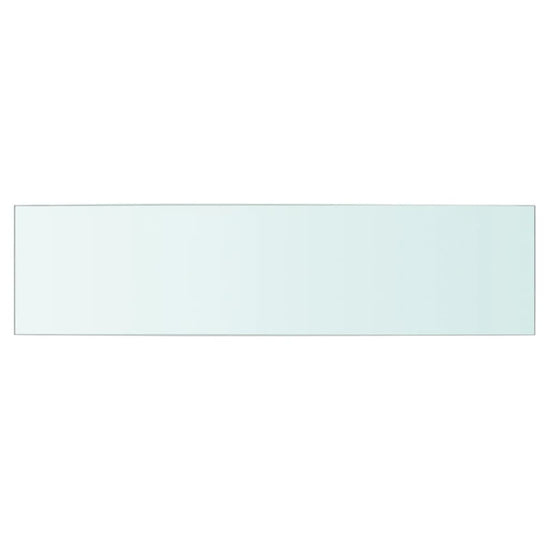 Wandschap transparant 60x15 cm glas MeubelReus