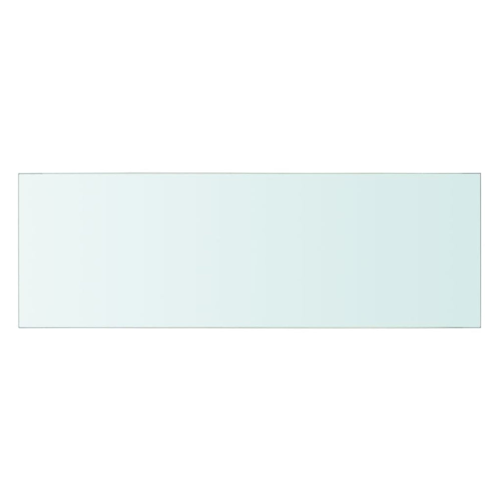 Wandschap transparant 60x20 cm glas MeubelReus