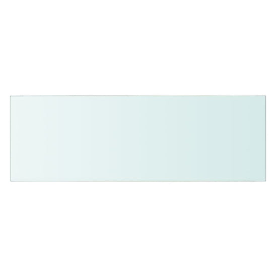 Wandschap transparant 60x20 cm glas MeubelReus
