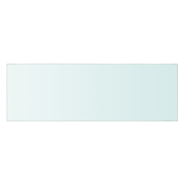 Wandschap transparant 60x20 cm glas MeubelReus