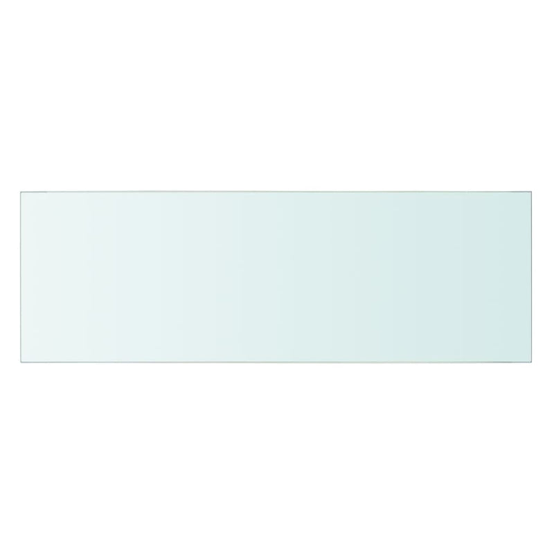 Wandschap transparant 60x20 cm glas MeubelReus