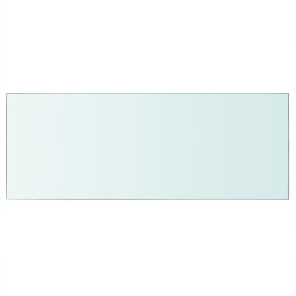 Wandschap transparant 60x25 cm glas MeubelReus