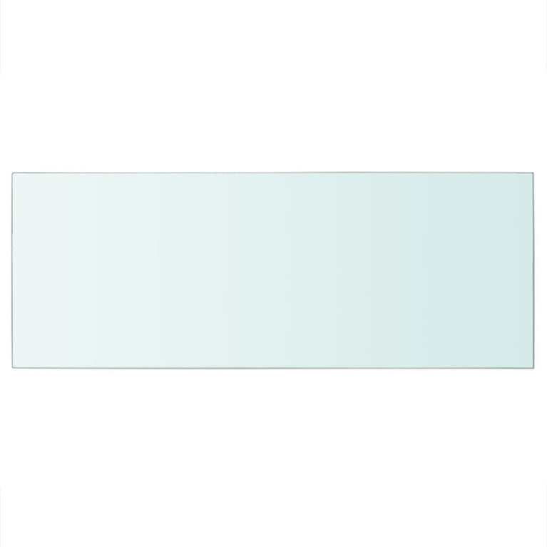 Wandschap transparant 60x25 cm glas MeubelReus
