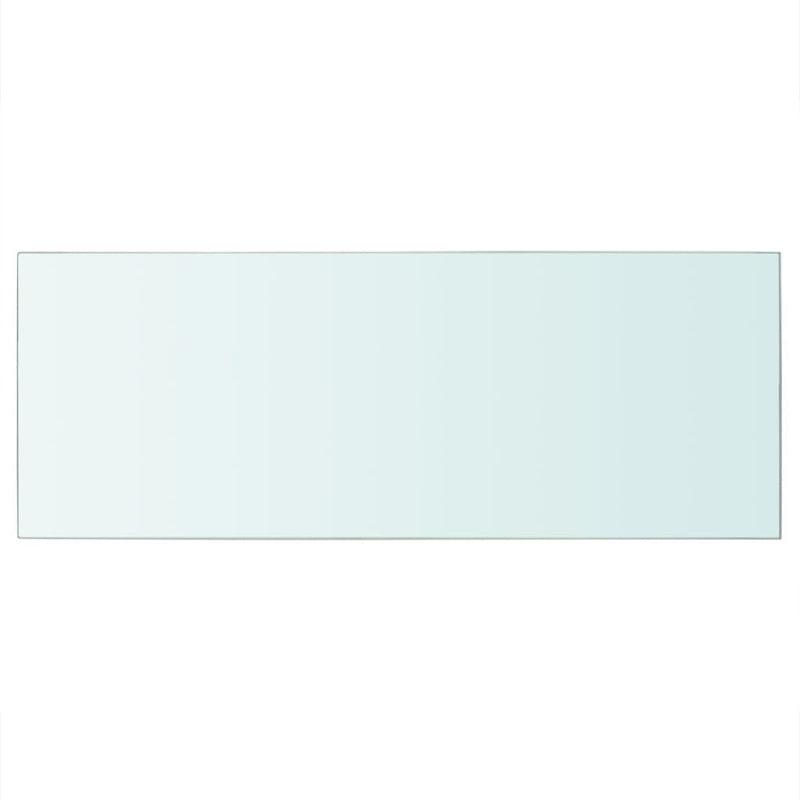 Wandschap transparant 60x25 cm glas MeubelReus