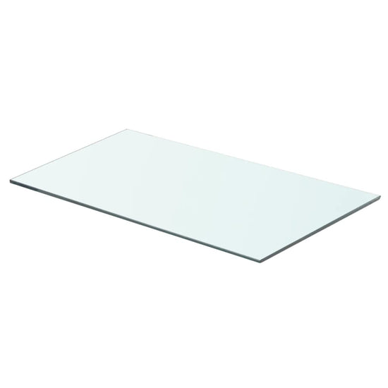 Wandschap transparant 60x30 cm glas MeubelReus