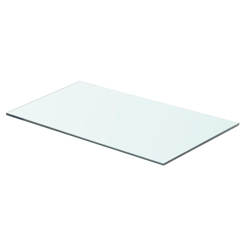 Wandschap transparant 60x30 cm glas MeubelReus