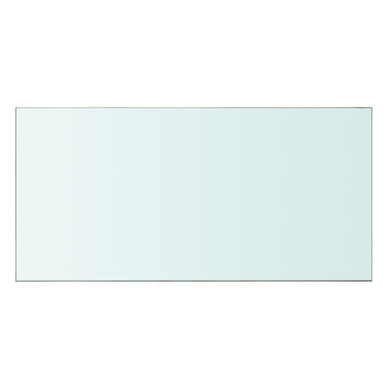 Wandschap transparant 60x30 cm glas MeubelReus