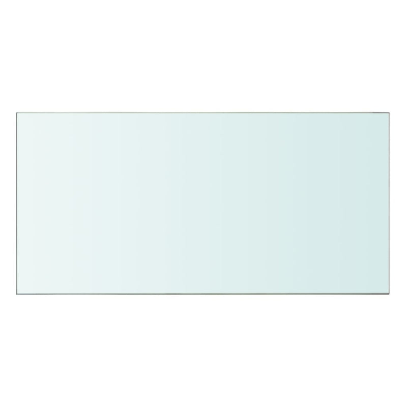 Wandschap transparant 60x30 cm glas MeubelReus