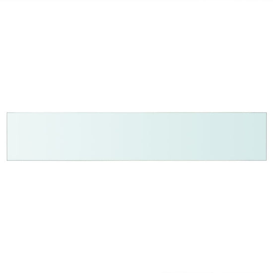 Wandschap transparant 70x12 cm glas MeubelReus